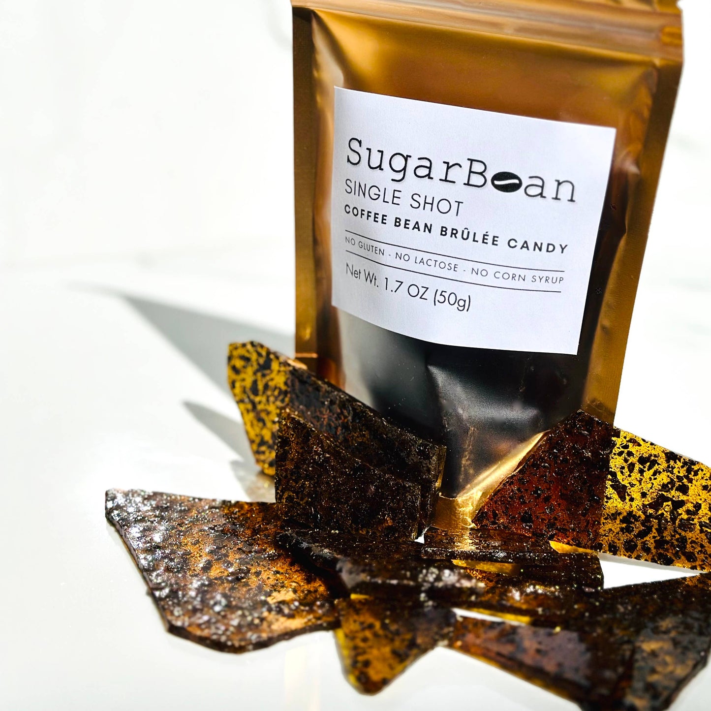 Coffee Bean Brûlée Candy | Single Shot
