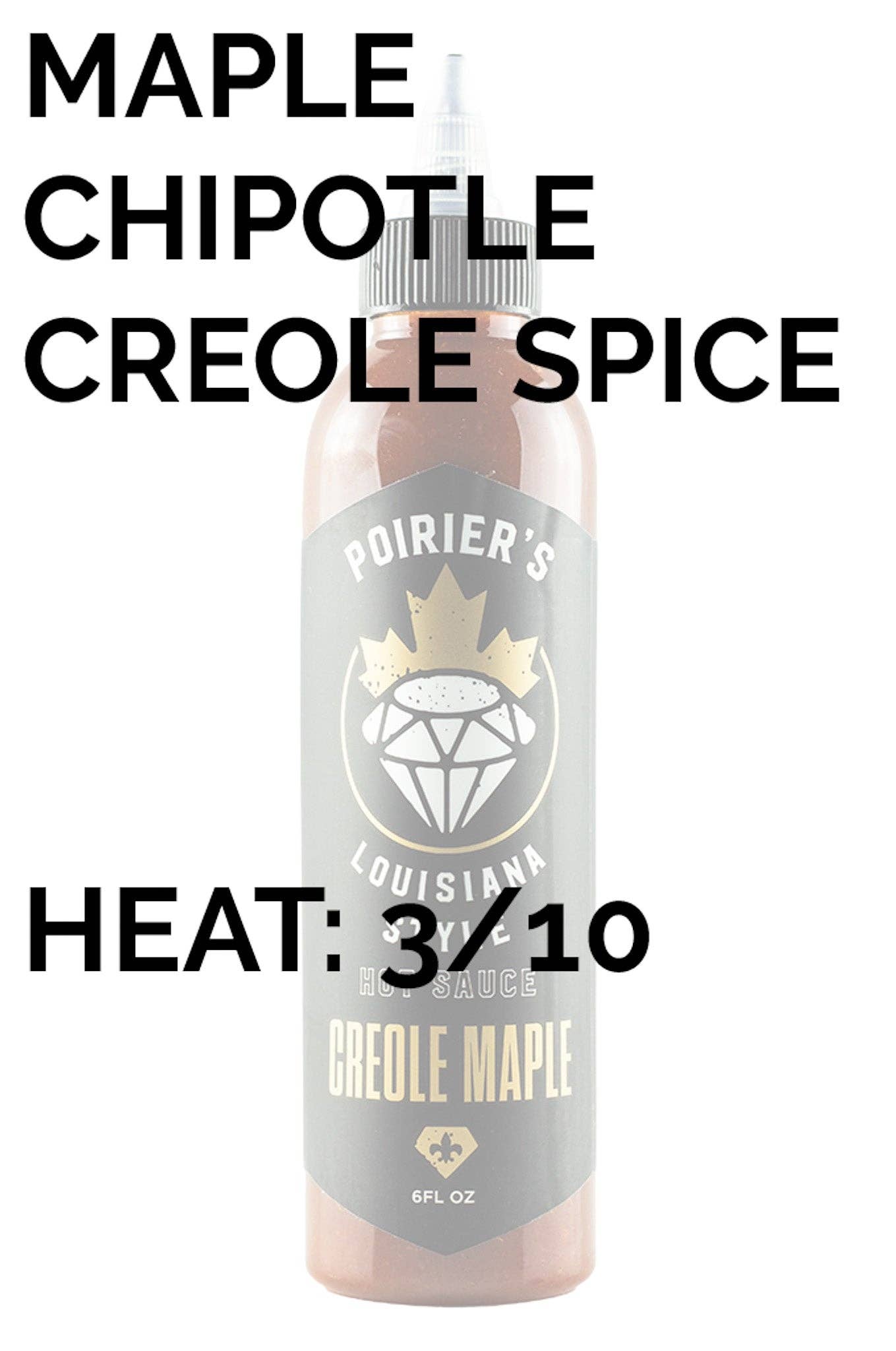 Dustin Poirier Hot Sauce - Creole Maple