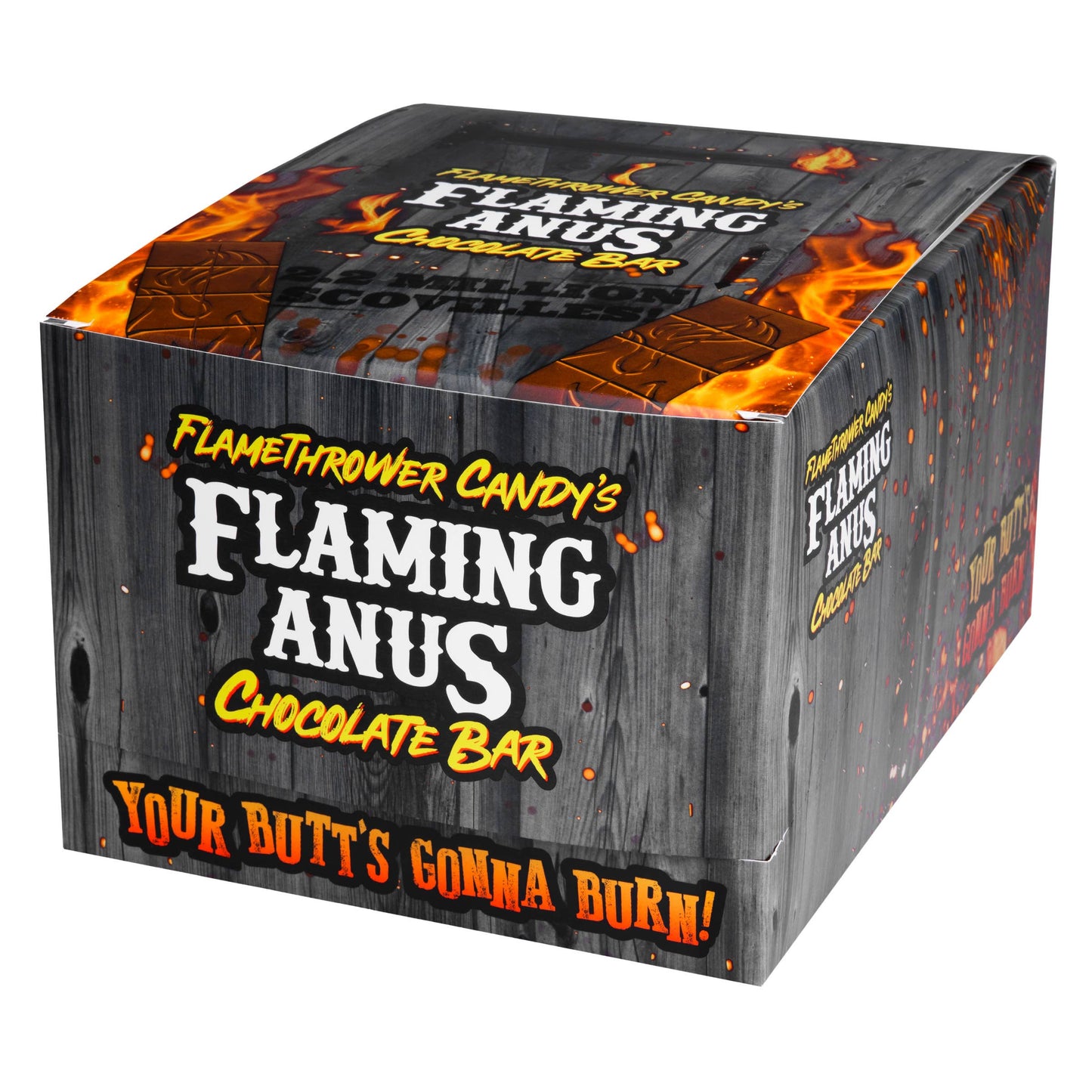 Flaming Anus Chocolate Bar
