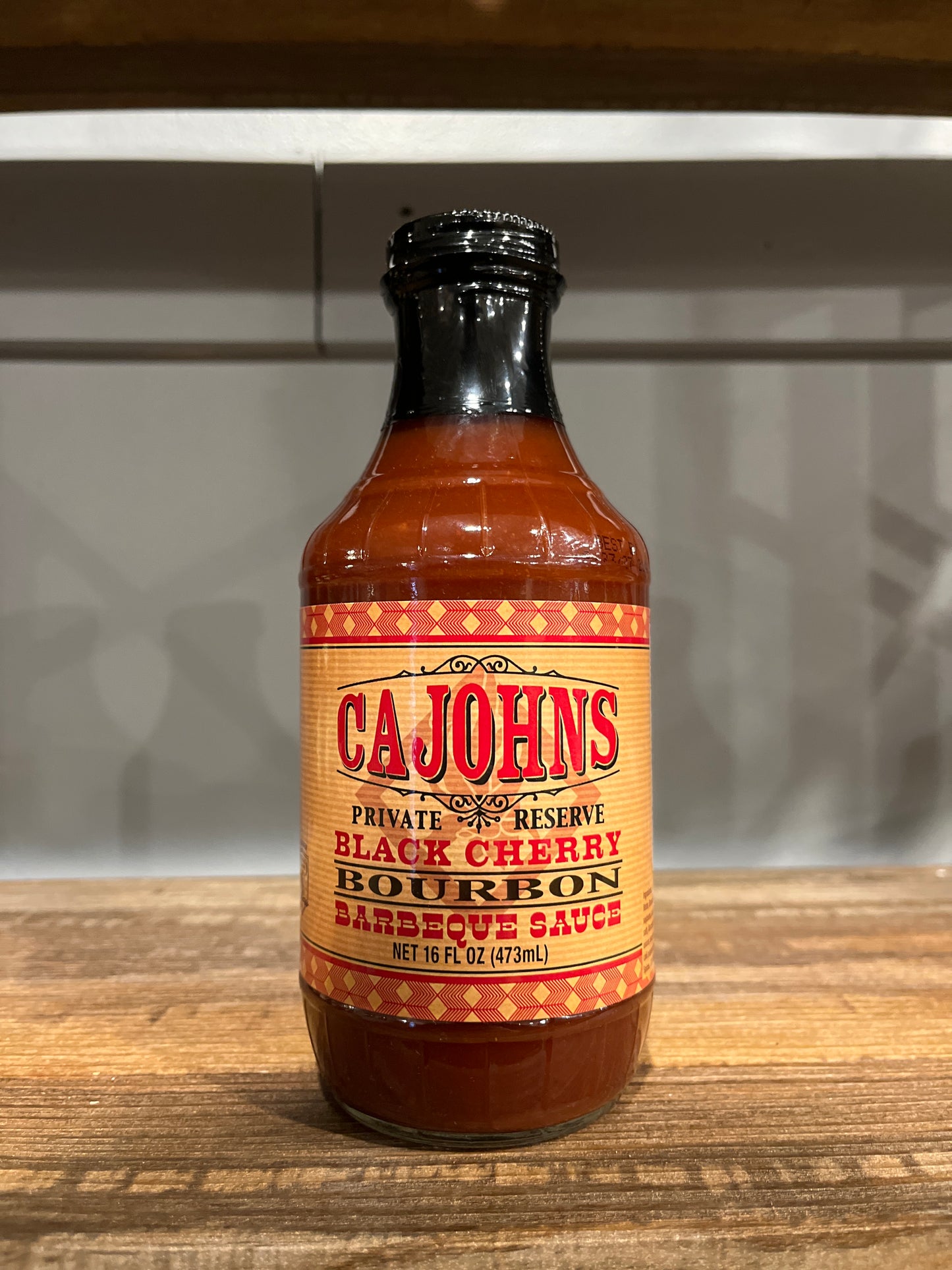 CaJohns Black Cherry Bourbon BBQ Sauce