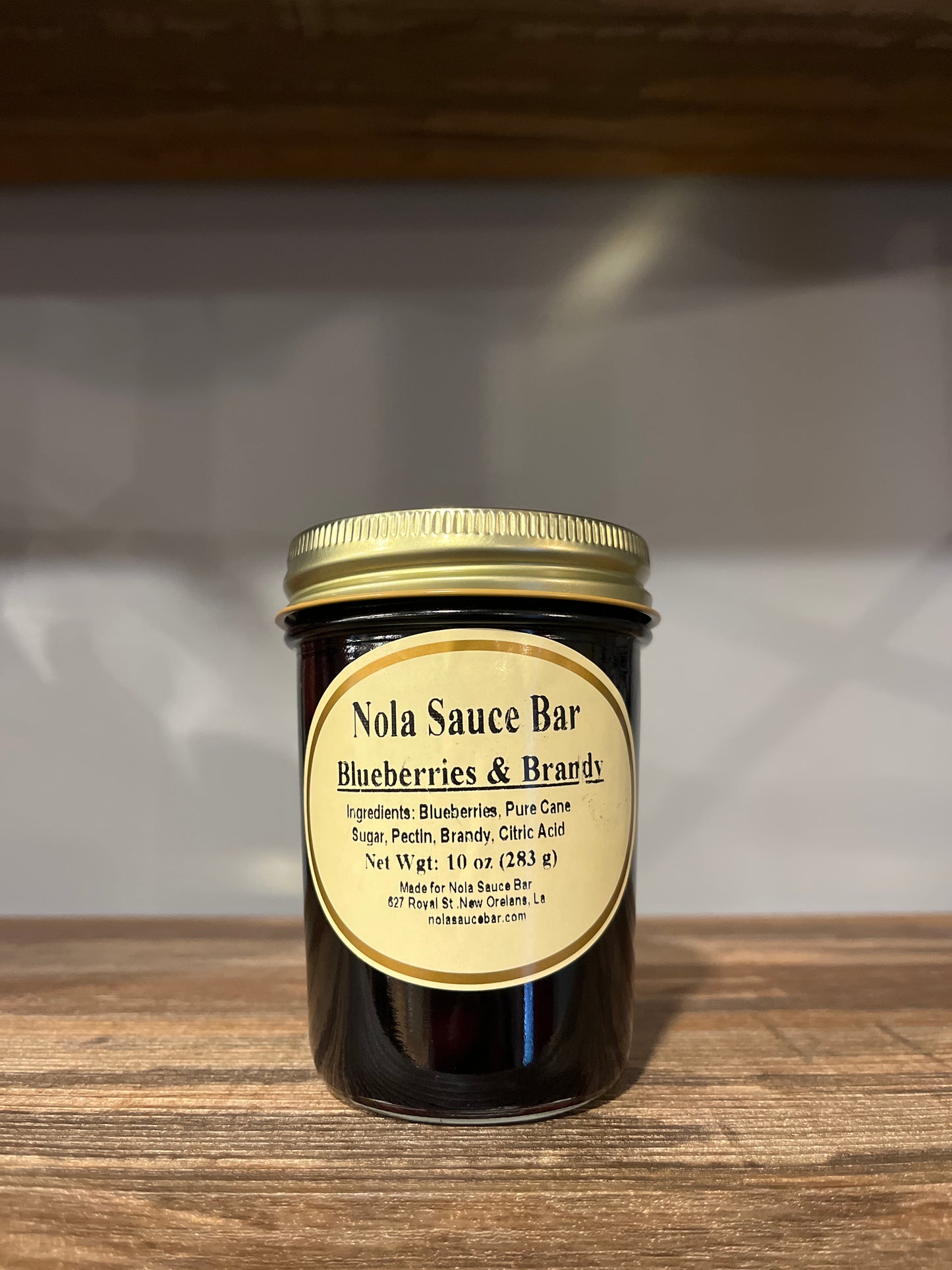 Blueberries & Brandy Jelly