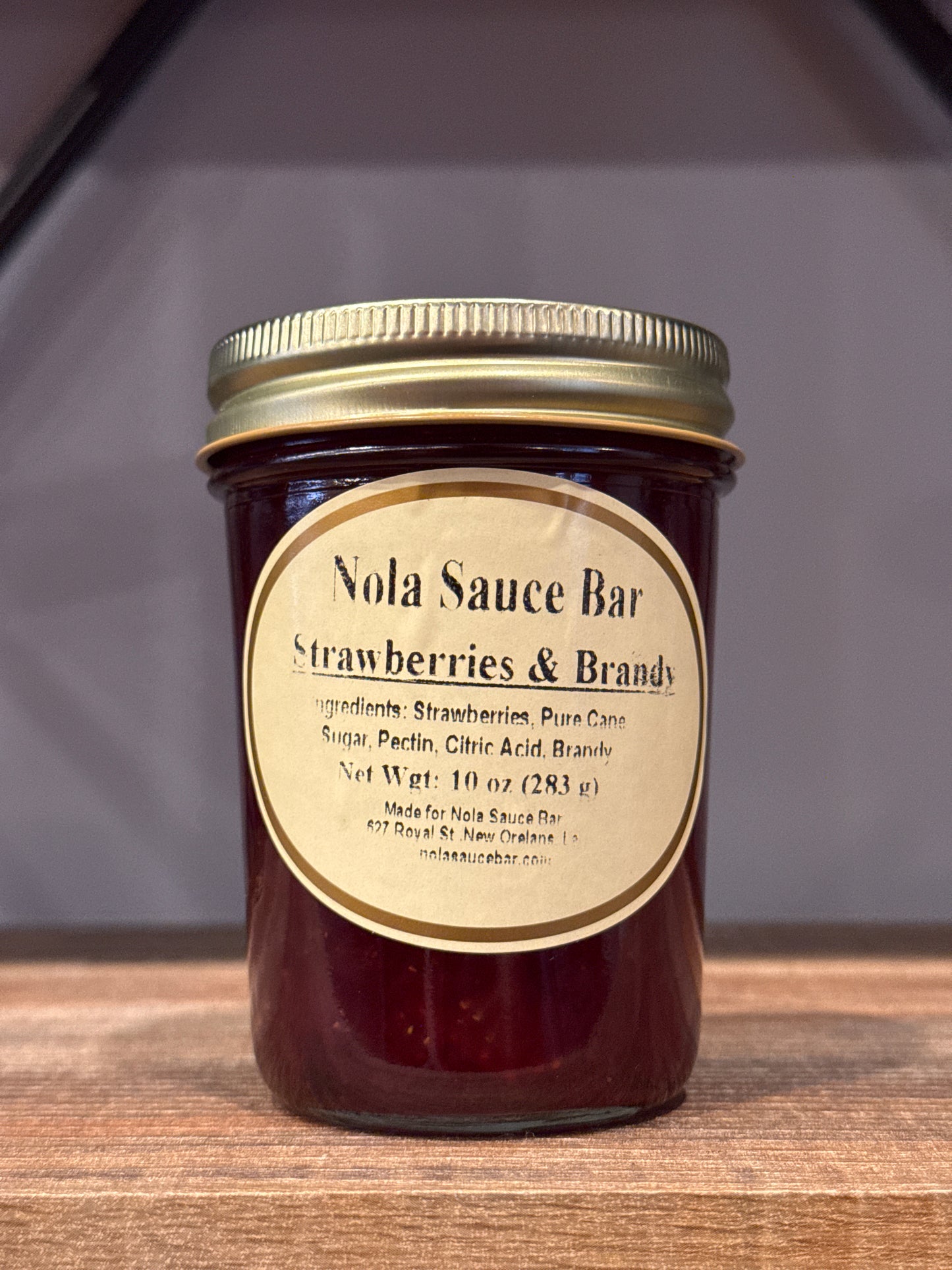 Strawberries & Brandy Jelly