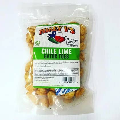 Gator Toes (Deep Fried Garlic) - Chile Lime Flavor