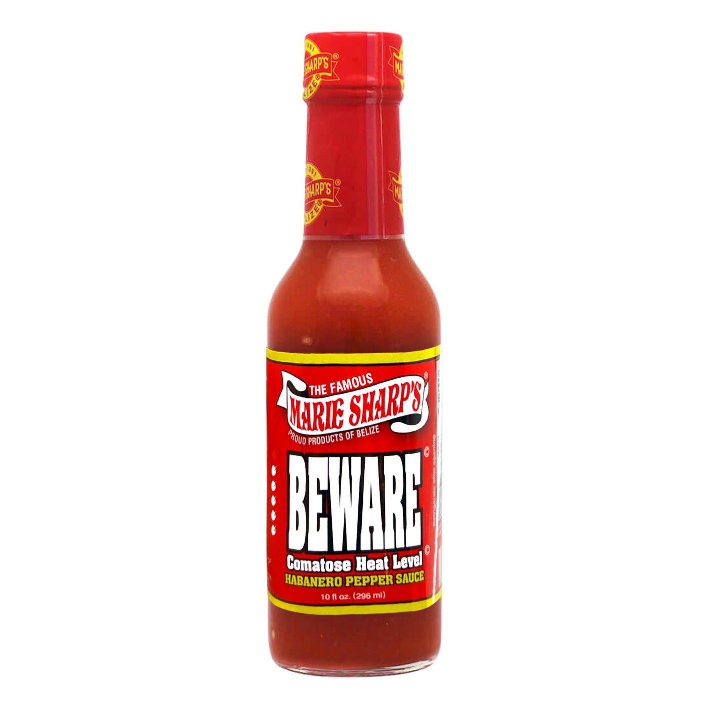 Marie Sharp's Beware Comatose Hot Sauce 10 fl.oz.
