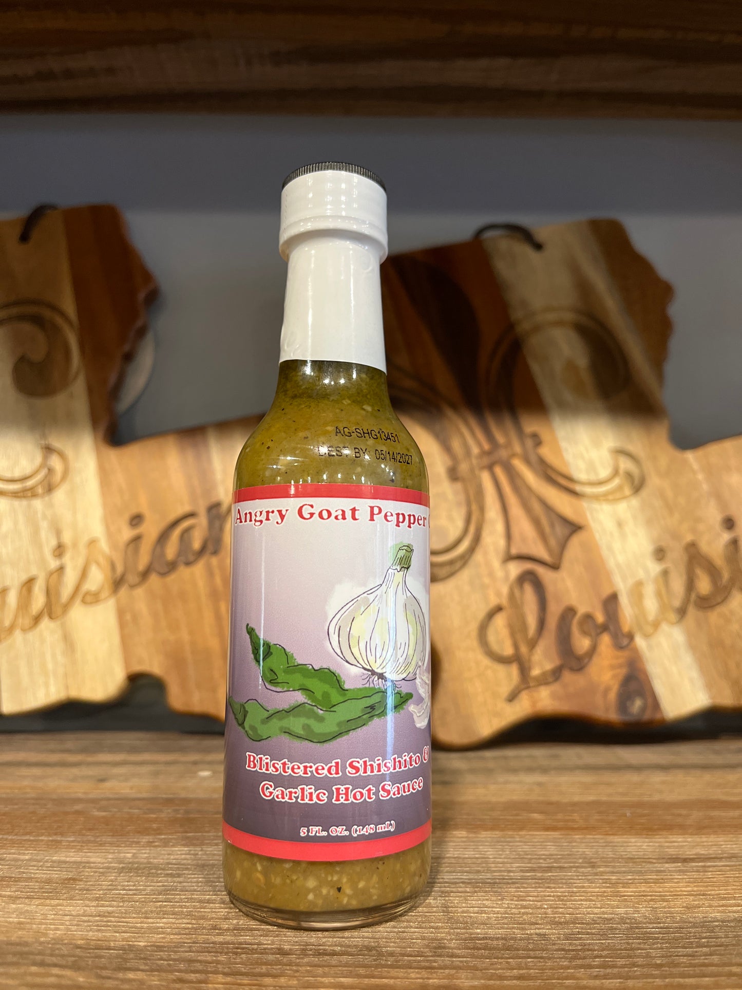 Blistered Shishito & Garlic Hot Sauce