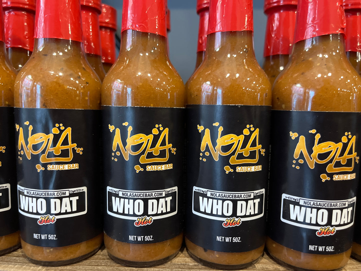 Who Dat - Hot - Hot Sauce