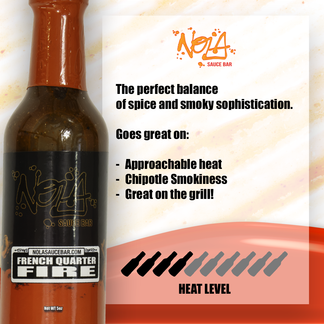 French Quarter Fire Hot Sauce