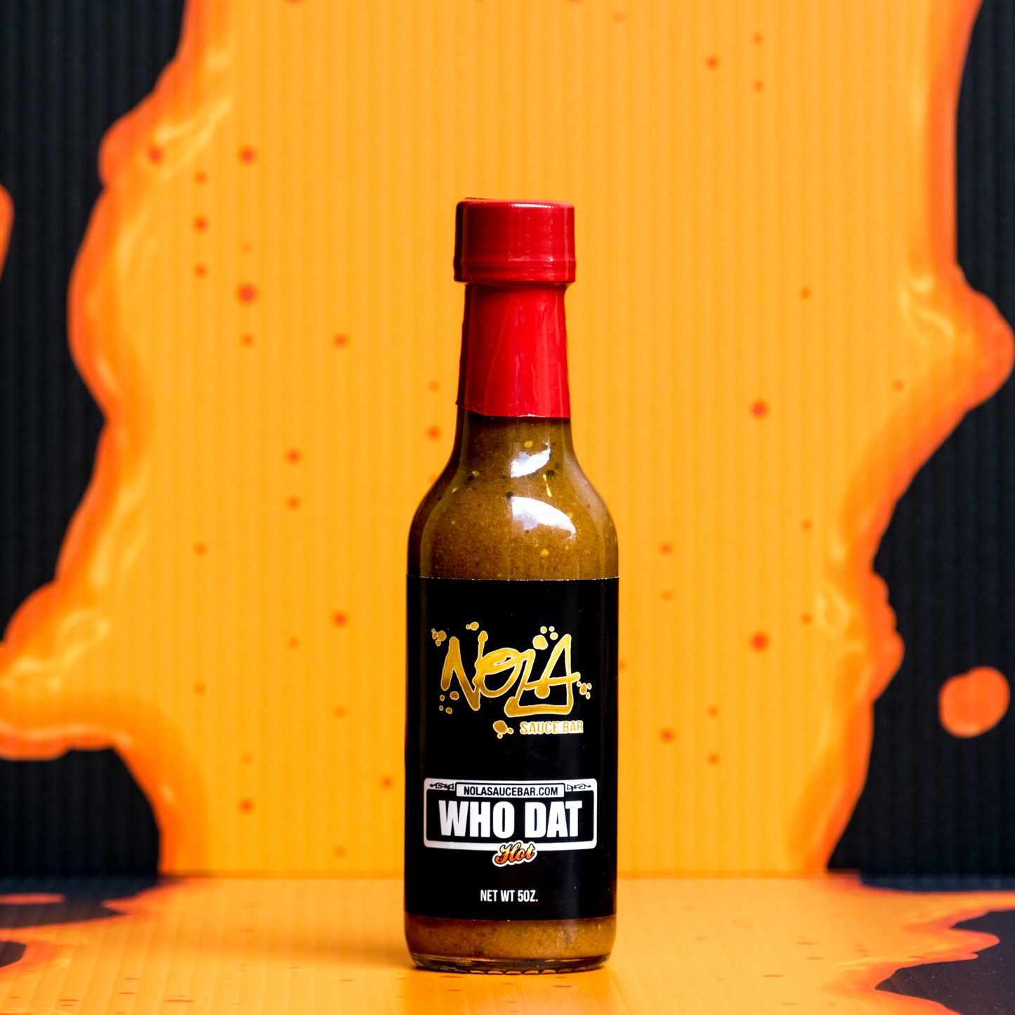 Who Dat - Hot - Hot Sauce