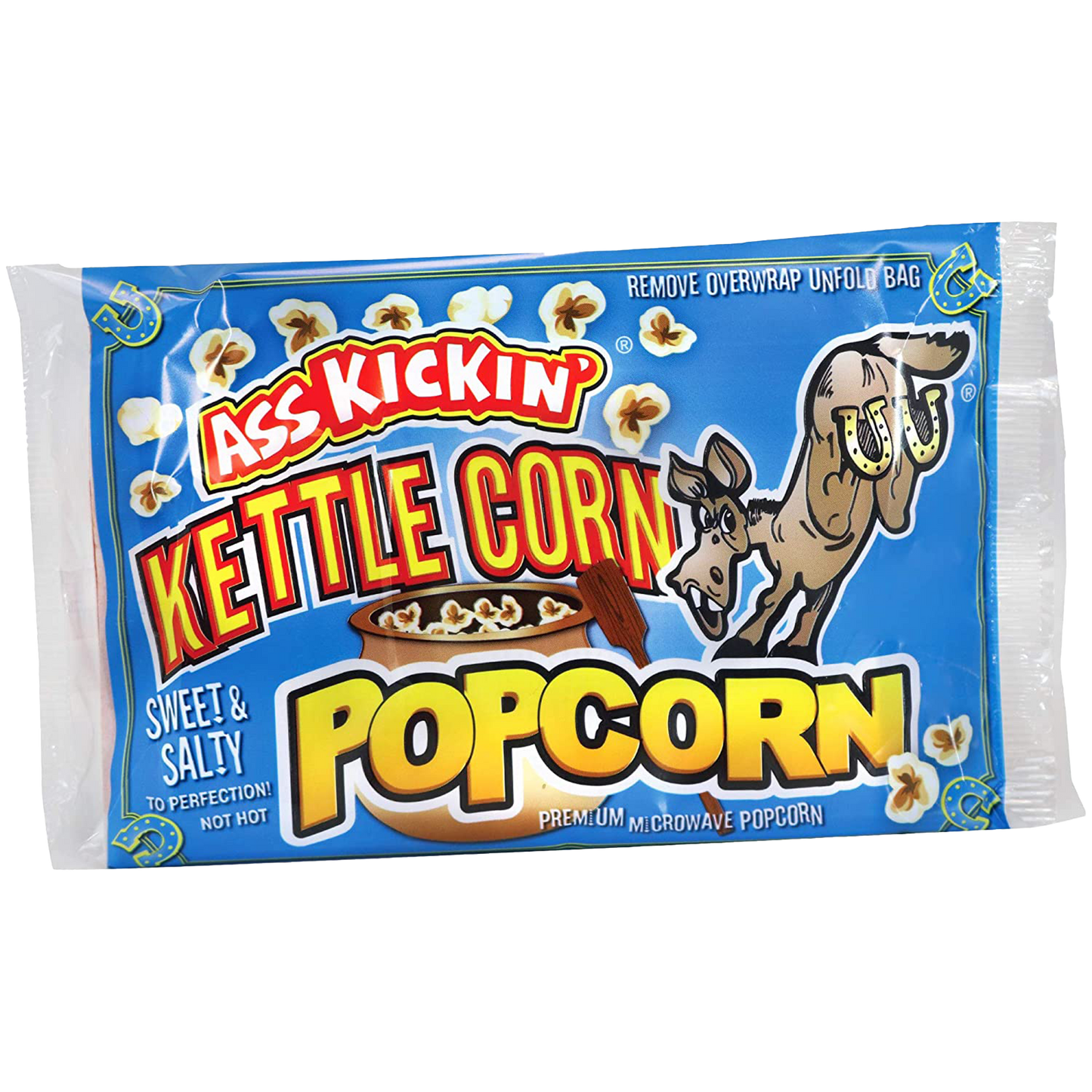 Ass Kickin’ Kettle Corn Popcorn: 12 Bags