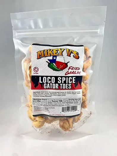 Gator Toes (Deep Fried Garlic) - Loco Spice