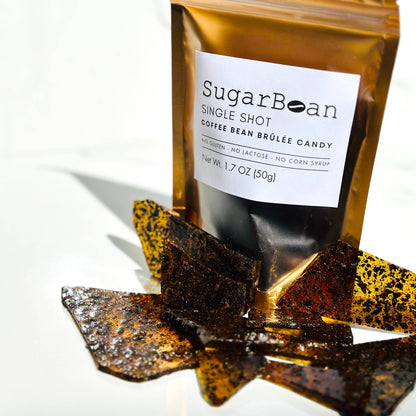Coffee Bean Brûlée Candy | Single Shot