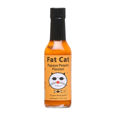 Fat Cat Papaya Pequin Passion Hot Sauce