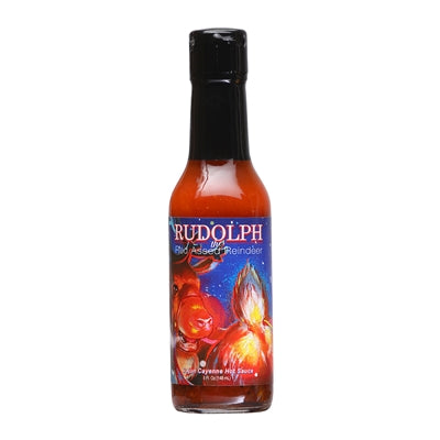 Rudolph the Red-Assed Reindeer Cajun Hot Sauce