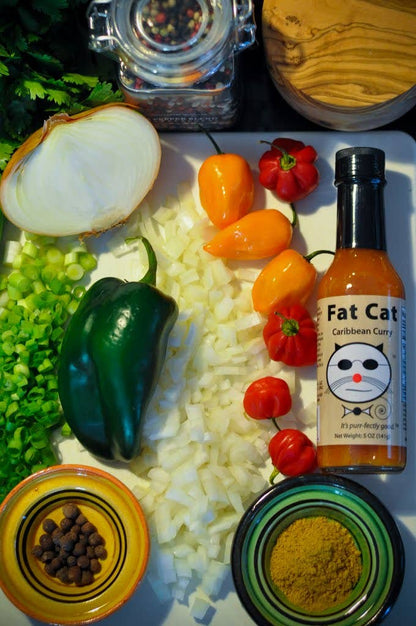 Caribbean Curry Scotch Bonnet Hot Sauce