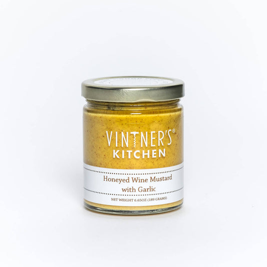 Honeyed Wine Mustard With Garlic