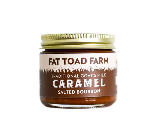 Salted Bourbon Goat's Milk Caramel 2oz