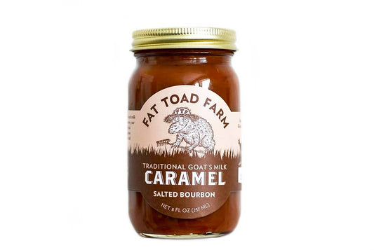 Salted Bourbon Goat's Milk Caramel 8oz