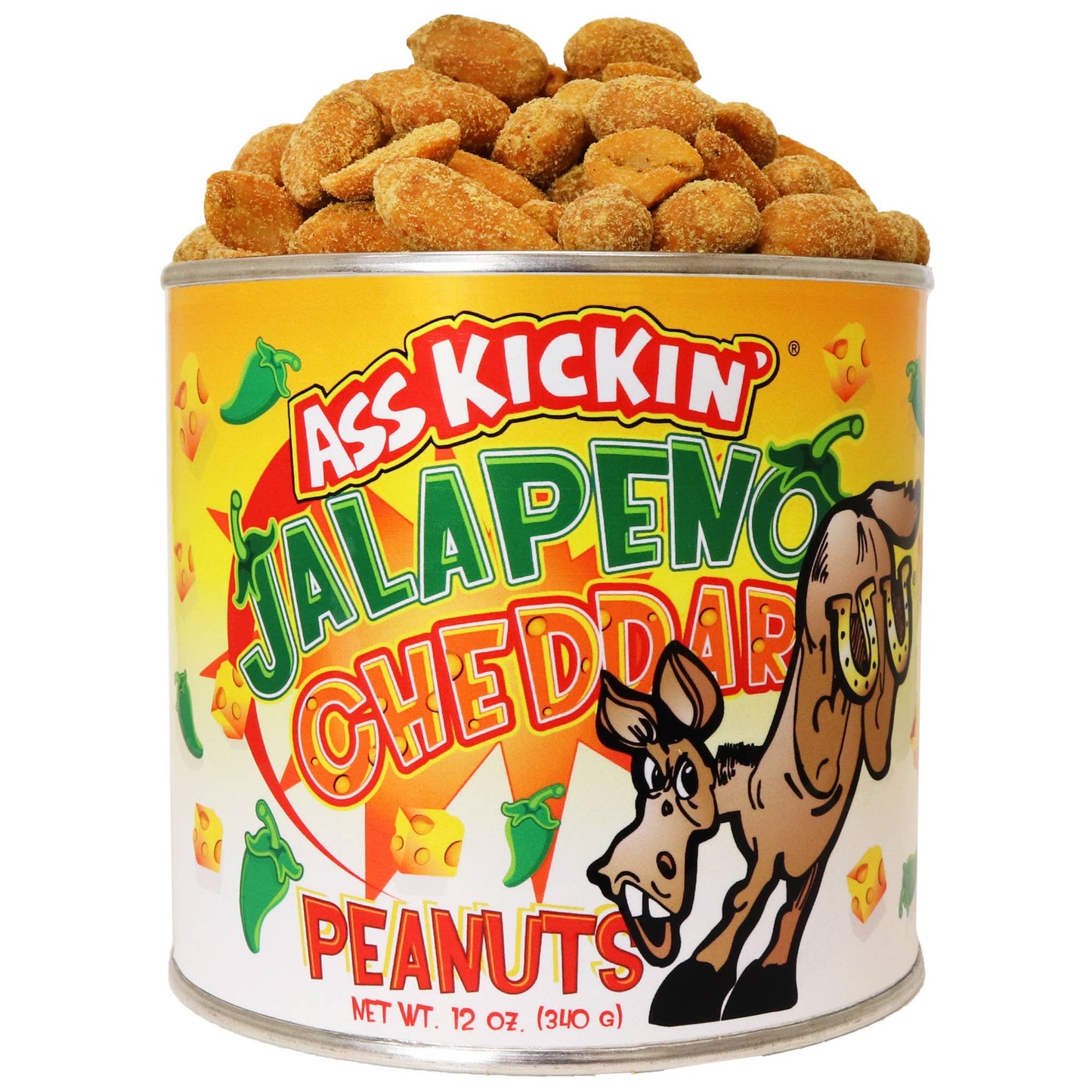 Ass Kickin’ Jalapeno Cheddar Peanuts