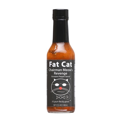 Fat Cat Chairman Meow's Revenge Scorpion Pepper Sauce