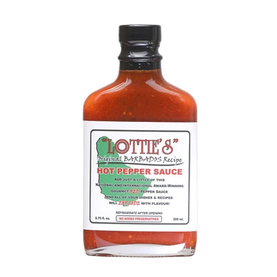 Lottie's Original Barbados Red Hot Pepper Sauce