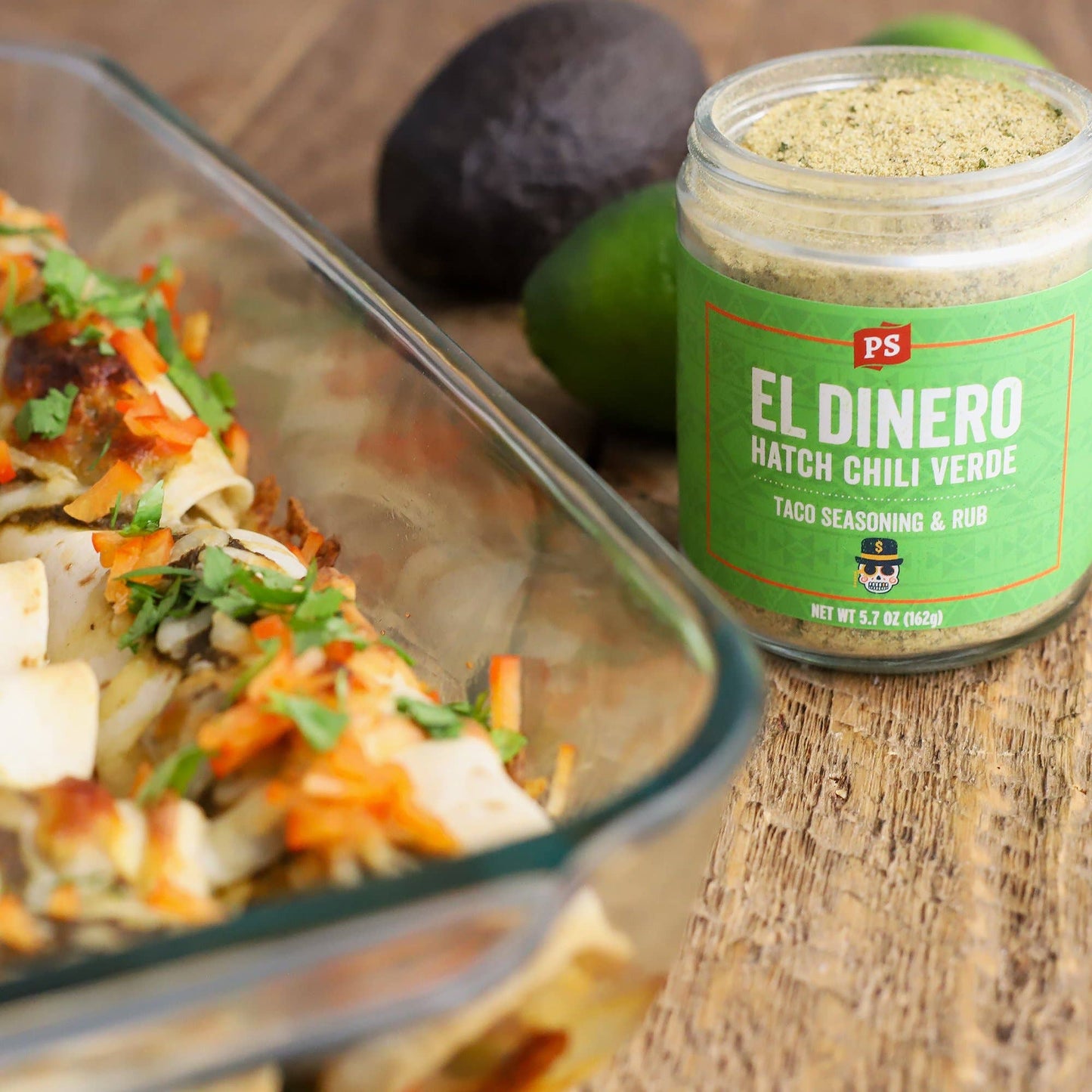 El Dinero - Hatch Chili Verde Taco Seasoning & Rub