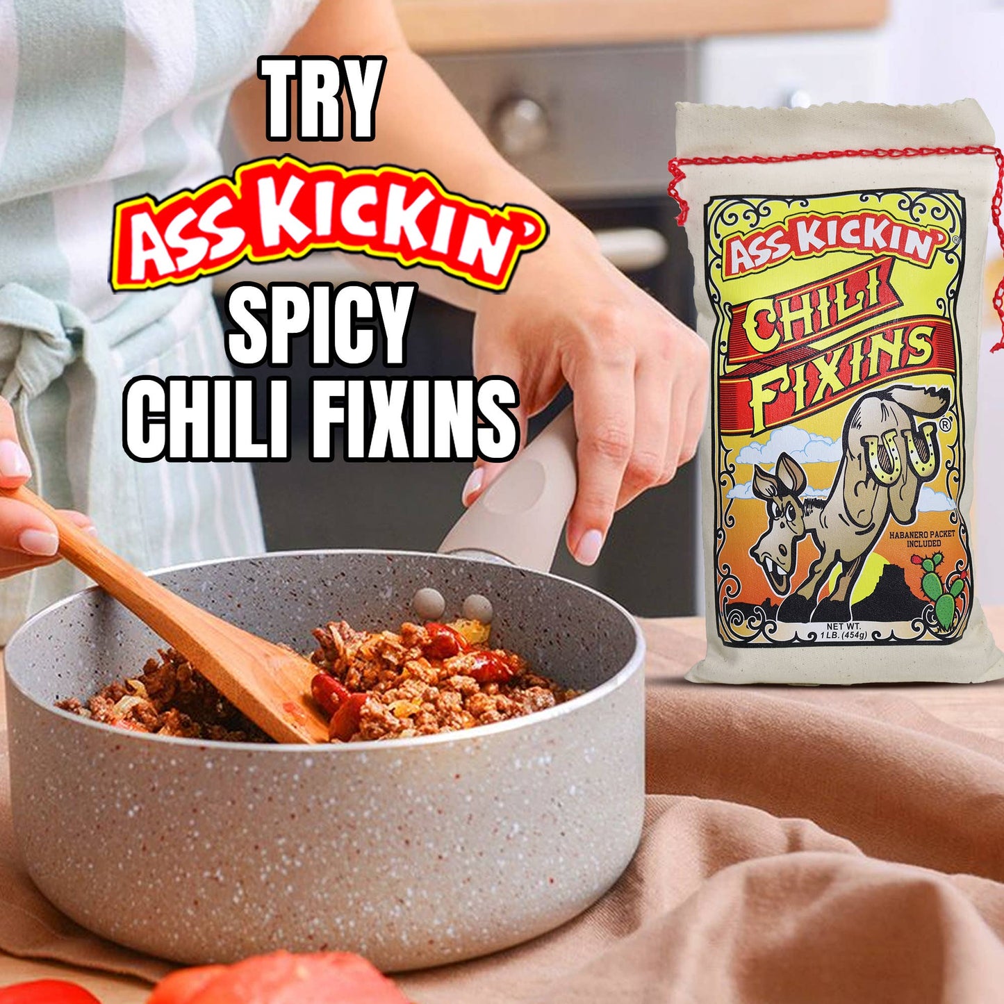 Ass Kickin’ Chili Fixin’s