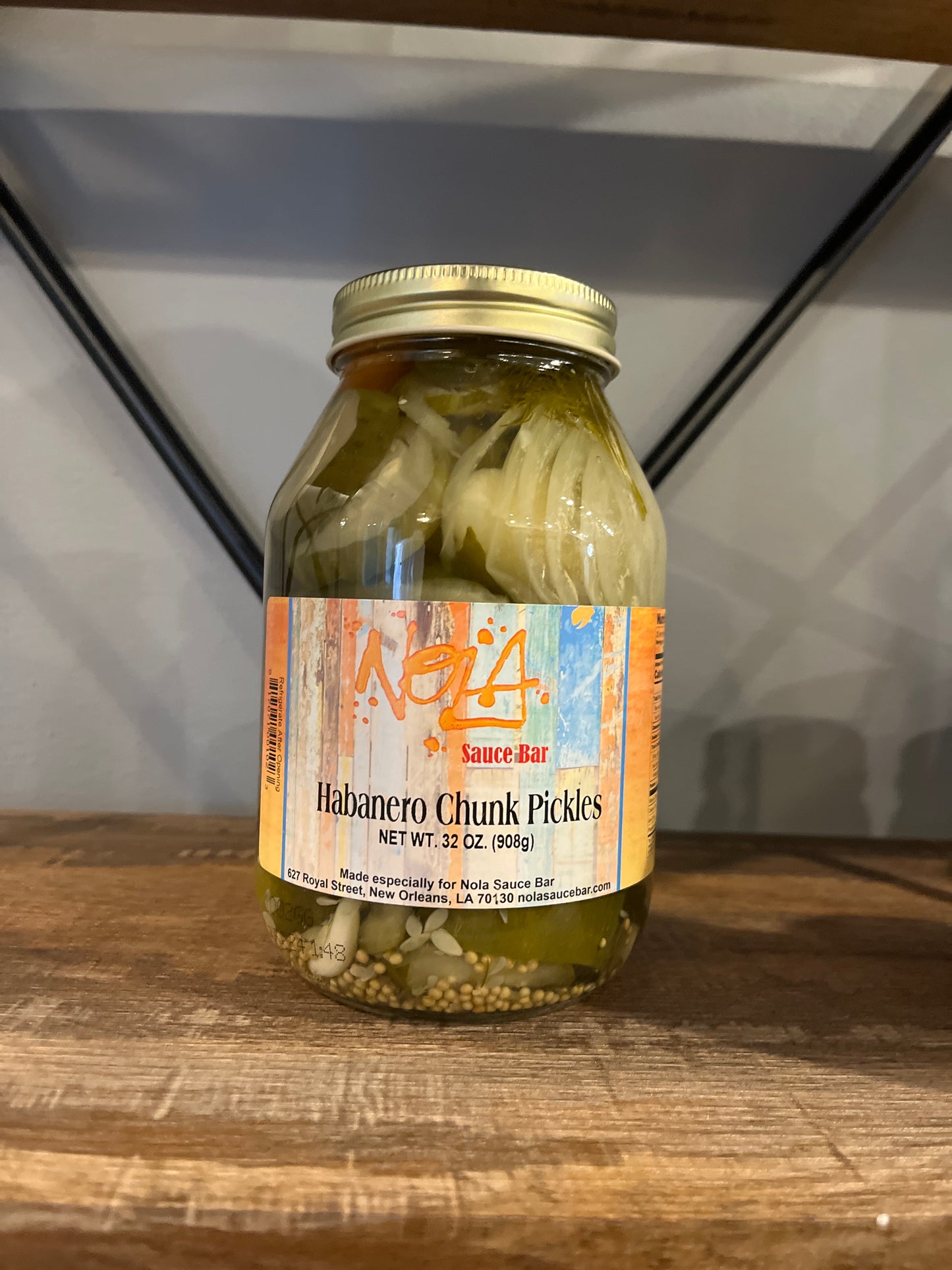 Habanero Chunk Pickles