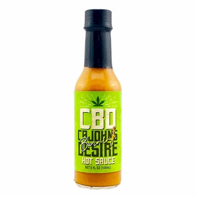 CaJohns Burning Desire CBD Hot Sauce