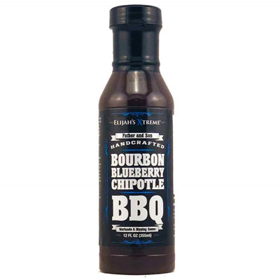 Elijah's Extreme Bourbon Infused Blueberry Chipotle BBQ