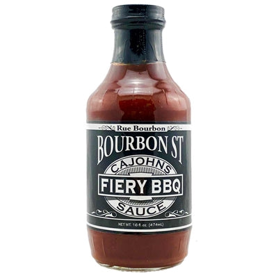 Cajohns Bourbon St Fiery BBQ Sauce