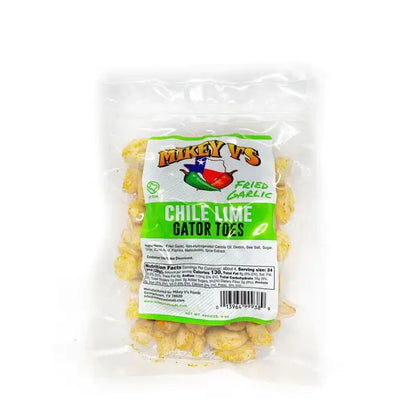 Gator Toes (Deep Fried Garlic) - Chile Lime Flavor