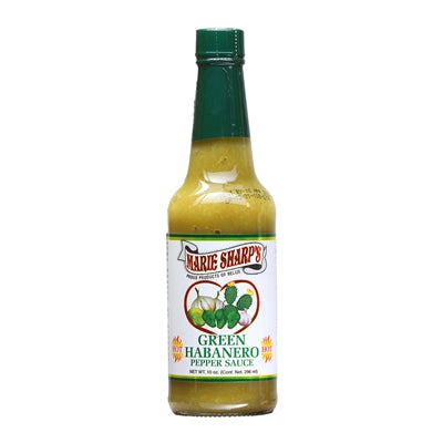Marie Sharp's Green Habanero Hot Sauce with Prickly Pear 10 fl.oz.