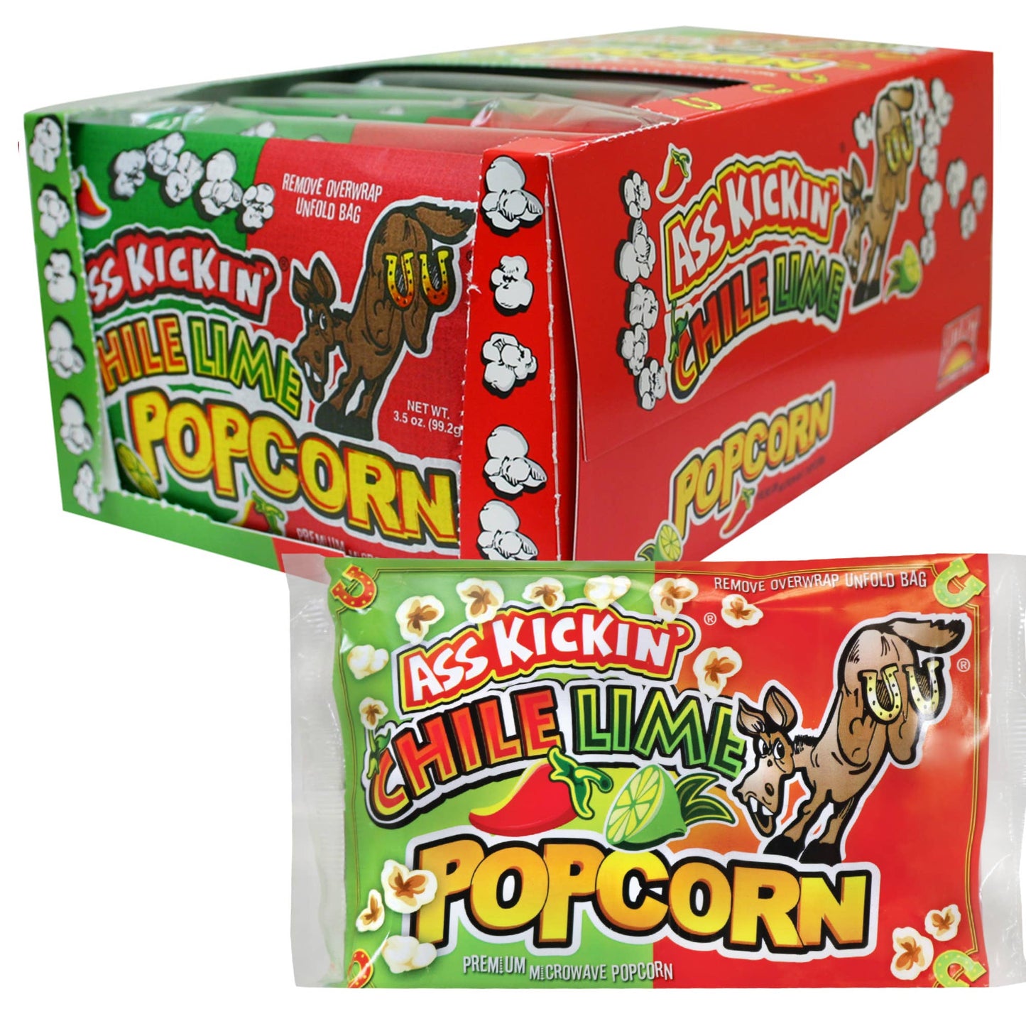 Ass Kickin’ Chile Lime Popcorn