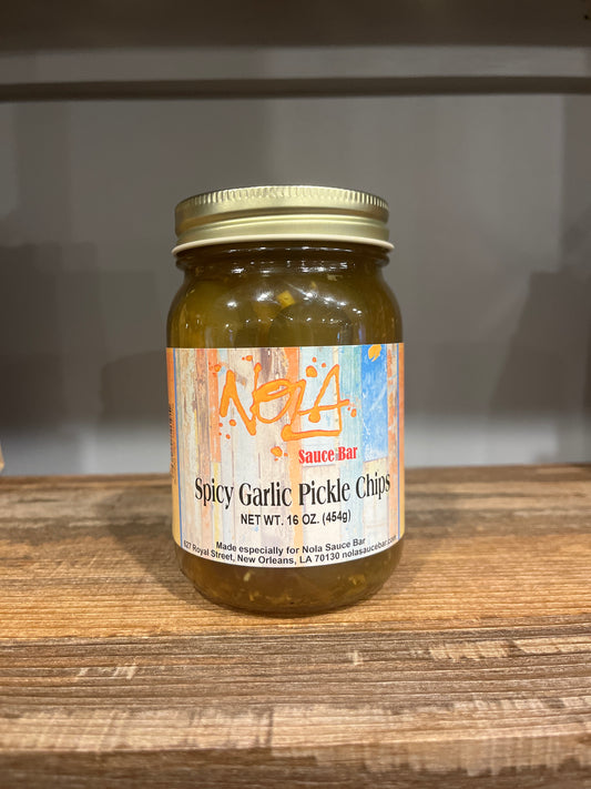 Spicy Garlic Pickle Chips