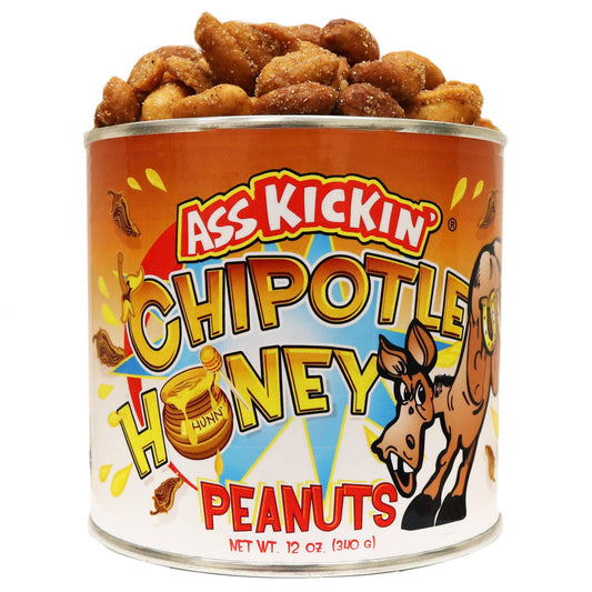 Ass Kickin’ Chipotle Honey Peanuts