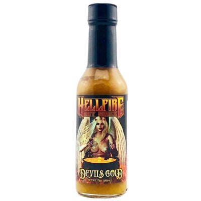 Hellfire Devil's Gold Hot Sauce