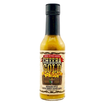 High River Sauces Cheeba Gold Barbados Style Scotch Bonnet Pepper Sauce