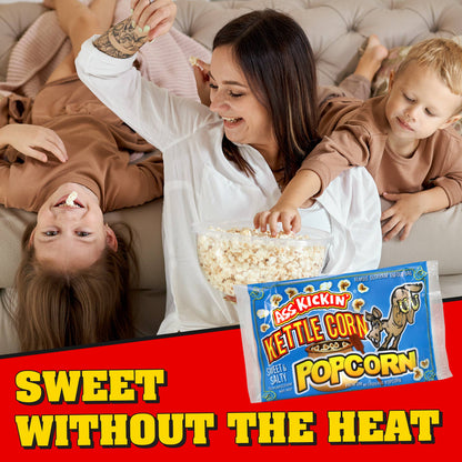 Ass Kickin’ Kettle Corn Popcorn: 12 Bags