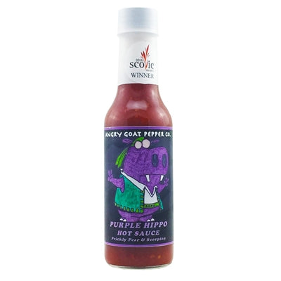 Angry Goat Pepper Co. Purple Hippo Hot Sauce