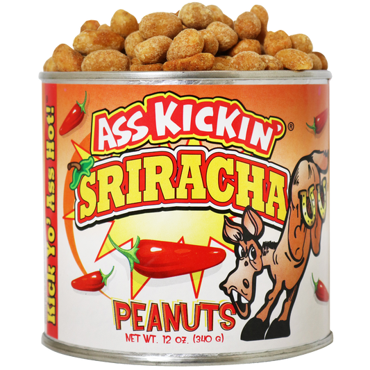 Ass Kickin’ Sriracha Peanuts