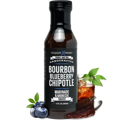 Bourbon Blueberry Chipotle BBQ Sauce & Marinade