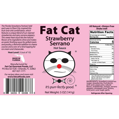 Strawberry Serrano Hot Sauce