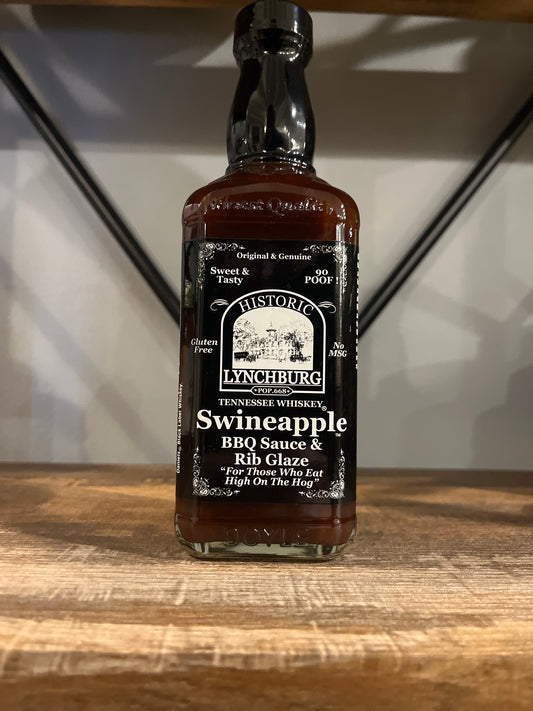 Historic Lynchburg Tennessee Whisky Swineapple Rib Glaze & BBQ Sauce