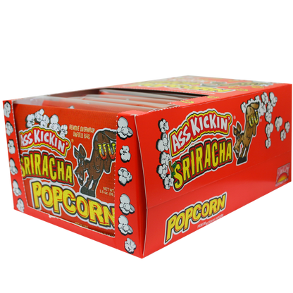 Ass Kickin’ Sriracha Popcorn