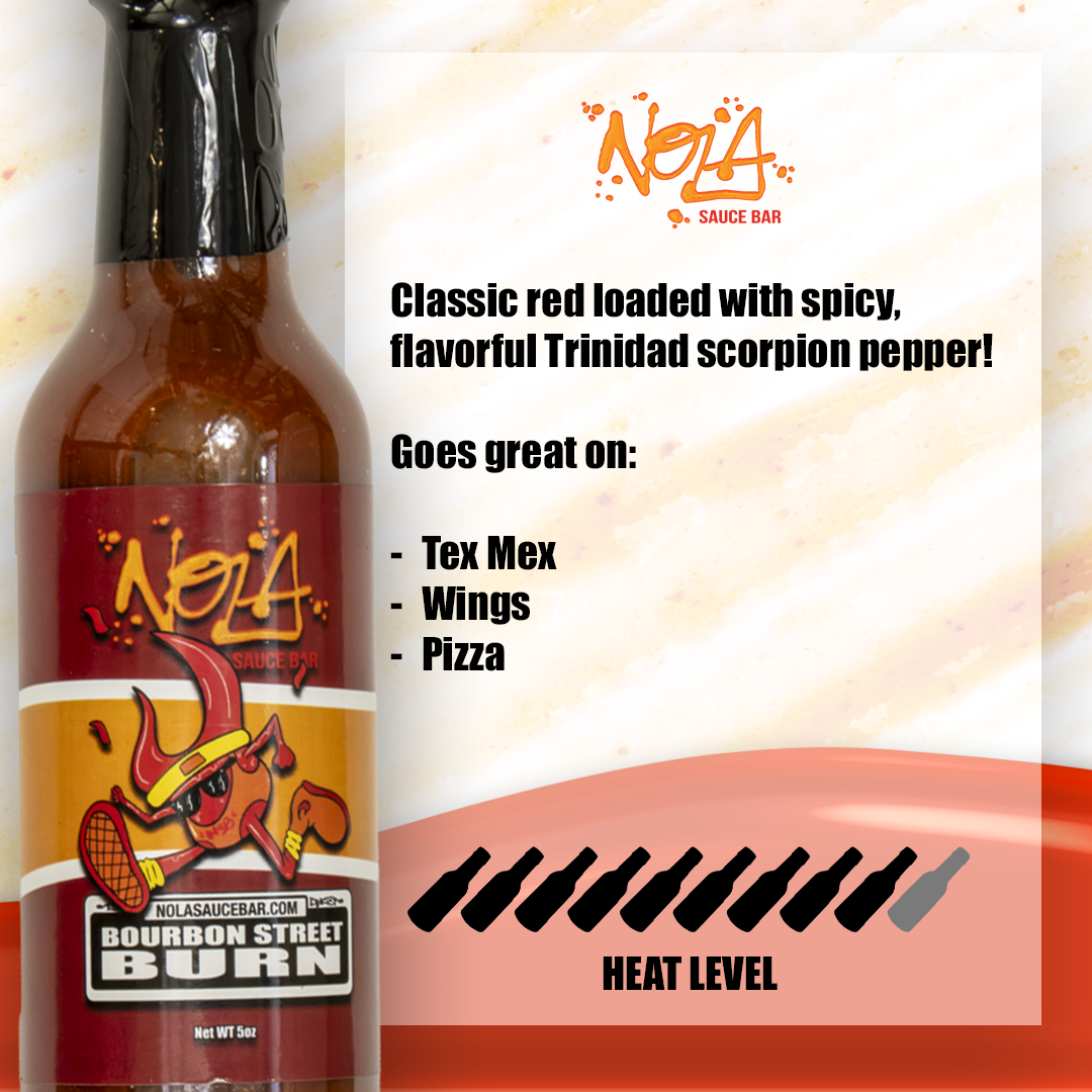 Bourbon St. Burn Hot Sauce