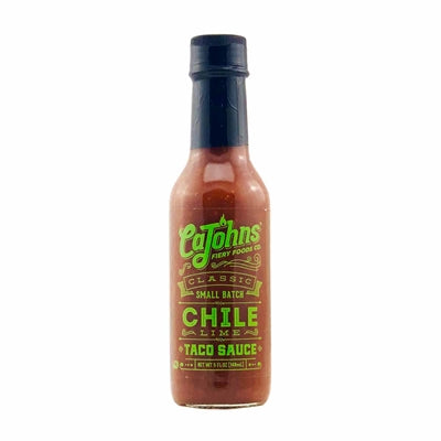 Cajohns Classic Chile Lime Taco Sauce