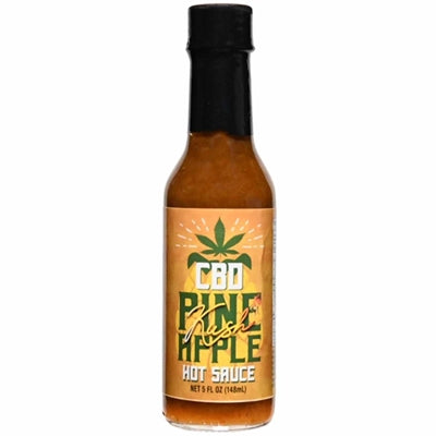 CaJohns Pineapple Kush CBD Hot Sauce