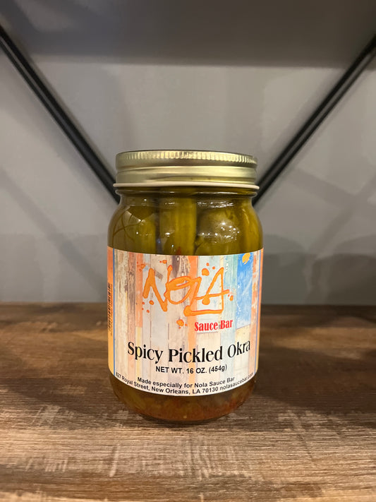 Spicy Pickled Okra