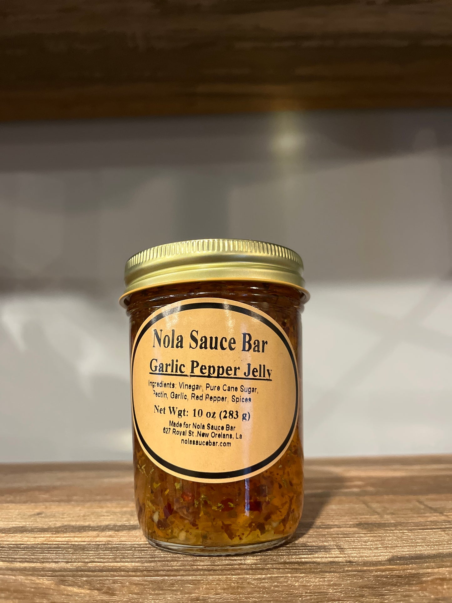 Garlic Pepper Jelly