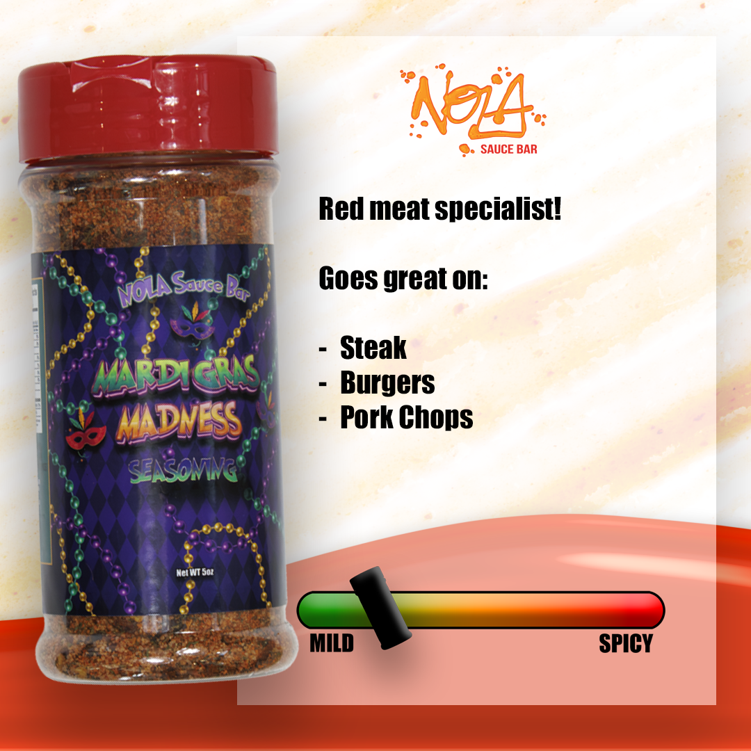 Mardi Gras Madness - Seasoning